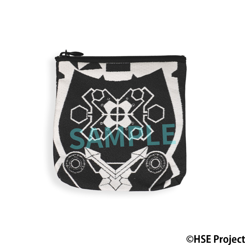 HIGHSPEED Étoile×ミツバサンコーワ桐生織シリーズ ポーチ(モノクロVer.)